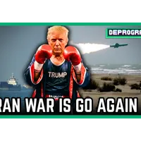 DeProgram with Ted Rall and Jamarl Thomas artwork