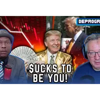 DeProgram with Ted Rall and Jamarl Thomas artwork