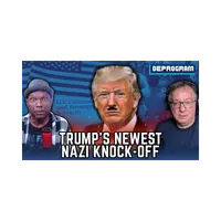 DeProgram with Ted Rall and Jamarl Thomas artwork