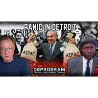 DeProgram with Ted Rall and Jamarl Thomas artwork