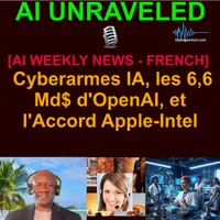 AI Unraveled: Latest AI News, ChatGPT, Gemini, Claude, DeepSeek, Gen AI, LLMs, Agents, Ethics, Bias artwork