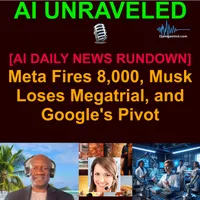 AI Unraveled: Latest AI News, ChatGPT, Gemini, Claude, DeepSeek, Gen AI, LLMs, Agents, Ethics, Bias artwork