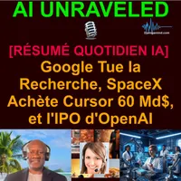 AI Unraveled: Latest AI News, ChatGPT, Gemini, Claude, DeepSeek, Gen AI, LLMs, Agents, Ethics, Bias artwork