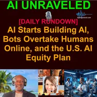 AI Unraveled: Latest AI News, ChatGPT, Gemini, Claude, DeepSeek, Gen AI, LLMs, Agents, Ethics, Bias artwork