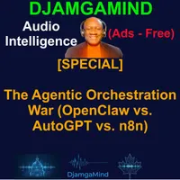DjamgaMind: Executive Intelligence (The Technology Business Forensic Network) - No ADS artwork