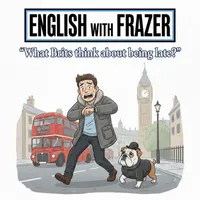 English with Frazer - LEARN NATURAL BRITISH ENGLISH artwork