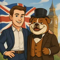 English with Frazer - LEARN NATURAL BRITISH ENGLISH artwork