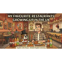 English with Frazer - LEARN NATURAL BRITISH ENGLISH artwork