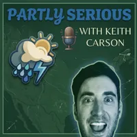 Partly Serious with Keith Carson artwork