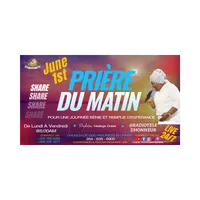 RADIO TELE D'HONNEUR | POUR UNE JOURNÉE BÉNIE ET REMPLIE D'ESPÉRANCE |PRIÈRE DU MATIN|DHONNEUR |CGHC artwork
