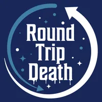 Round Trip Death Podcast - NDE artwork