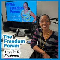 The Freedom Forum with Angela B. Freeman artwork
