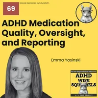 ADHD Wise Squirrels for late-diagnosed adults with ADHD. artwork