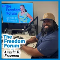 The Freedom Forum with Angela B. Freeman artwork