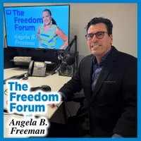 The Freedom Forum with Angela B. Freeman artwork