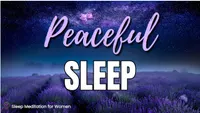 Sleep Meditation for Women artwork