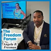 The Freedom Forum with Angela B. Freeman artwork