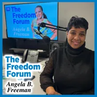 The Freedom Forum with Angela B. Freeman artwork