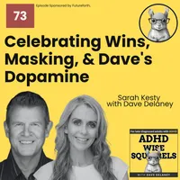 ADHD Wise Squirrels for late-diagnosed adults with ADHD. artwork
