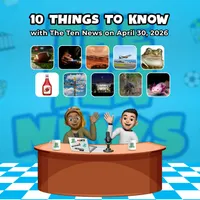 The Ten News, News For Curious Kids artwork
