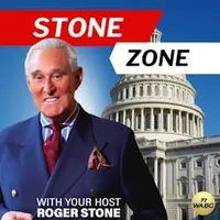 The Stone Zone with Roger Stone artwork