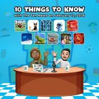 The Ten News, News For Curious Kids artwork