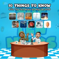 The Ten News, News For Curious Kids artwork
