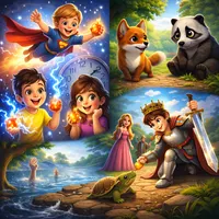 Once Upon A Meow丨Aesop’s Fables from Every Land artwork