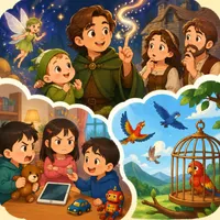 Once Upon A Meow丨Aesop’s Fables from Every Land artwork