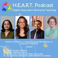 Higher Education Anti-Racist Teaching (H.E.A.R.T.) Podcast artwork
