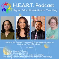 Higher Education Anti-Racist Teaching (H.E.A.R.T.) Podcast artwork