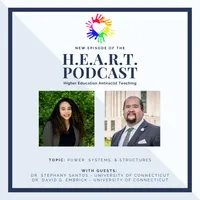 Higher Education Anti-Racist Teaching (H.E.A.R.T.) Podcast artwork