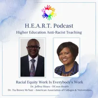 Higher Education Anti-Racist Teaching (H.E.A.R.T.) Podcast artwork