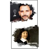 Professor P with Dr.Peykar artwork