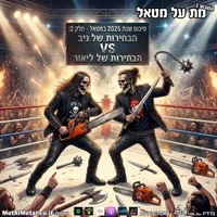 Met Al Metal - מת על מטאל artwork