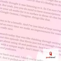 Podnews Daily - podcast industry news artwork