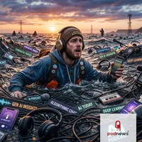 Podnews Daily - podcast industry news artwork