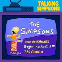 Talking Simpsons artwork