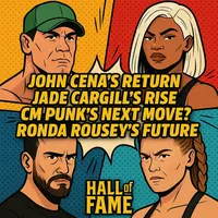 Hall of Fame with Booker T & Brad Gilmore artwork
