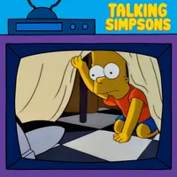 Talking Simpsons artwork