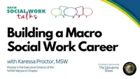 NASW Social Work Talks artwork