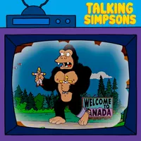 Talking Simpsons artwork
