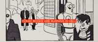 Comic Books Are Burning In Hell artwork