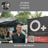 The Gravel Ride. A cycling podcast artwork