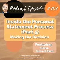 The College Essay Guy Podcast: A Practical Guide to College Admissions artwork