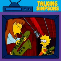 Talking Simpsons artwork