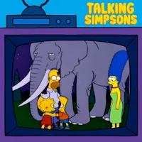 Talking Simpsons artwork