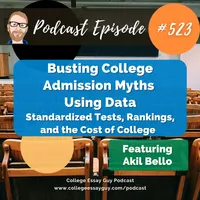 The College Essay Guy Podcast: A Practical Guide to College Admissions artwork