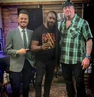 Hall of Fame with Booker T & Brad Gilmore artwork