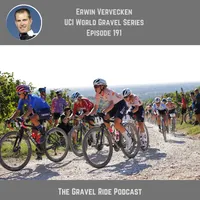 The Gravel Ride. A cycling podcast artwork